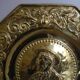 Offering dish in embossed brass by François I
