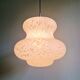 Large Space Age pendant light in speckled glass, Peill & Putzler, 1970s