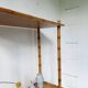 Large rattan shelf 1960