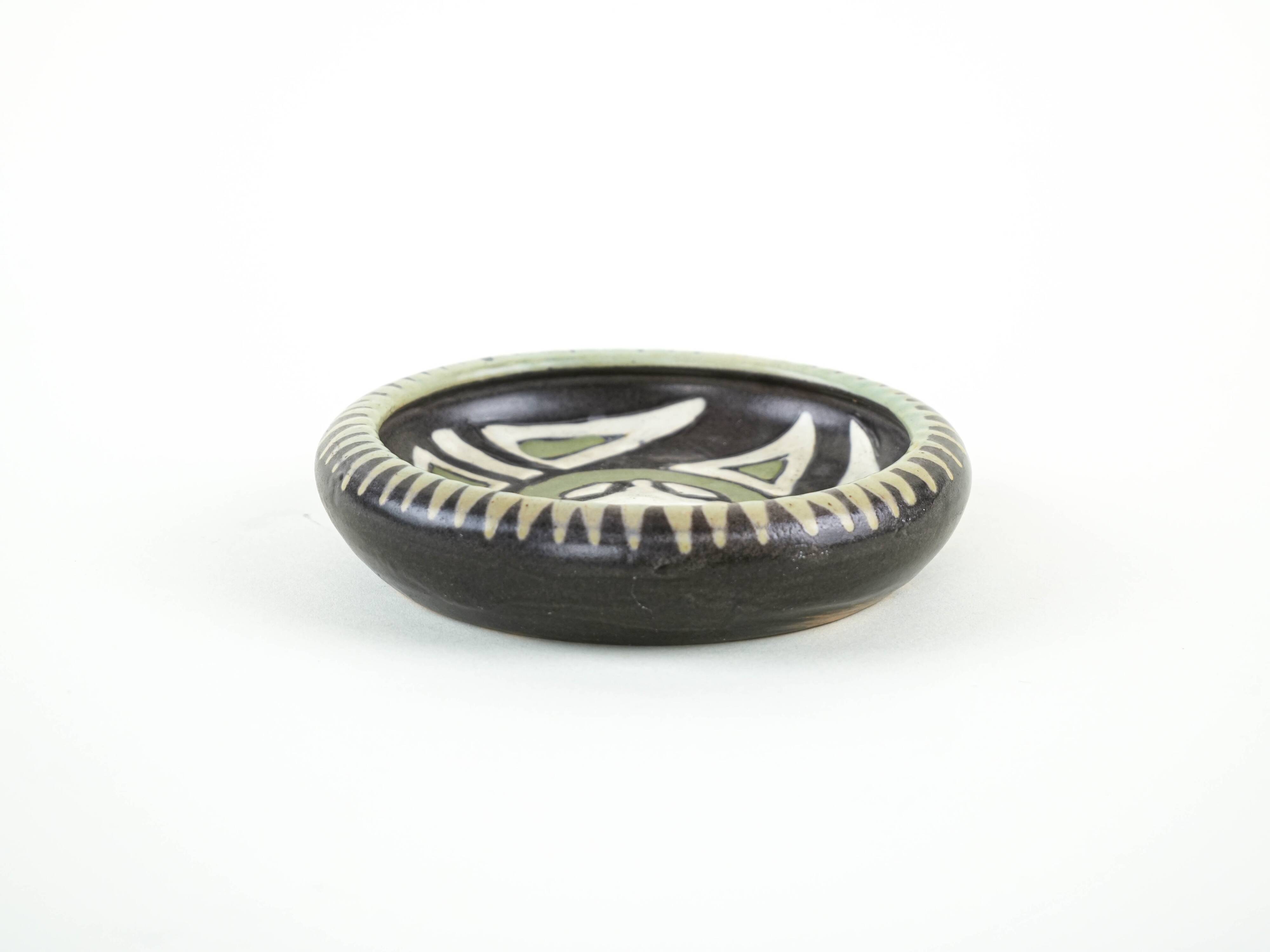 Ceramic bowl, Danish design, 1960s, made in Denmark