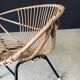 Mid-Century Modern Bamboo Lounge Chair, France, 1950s