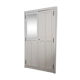 Parisian wardrobe with mirror