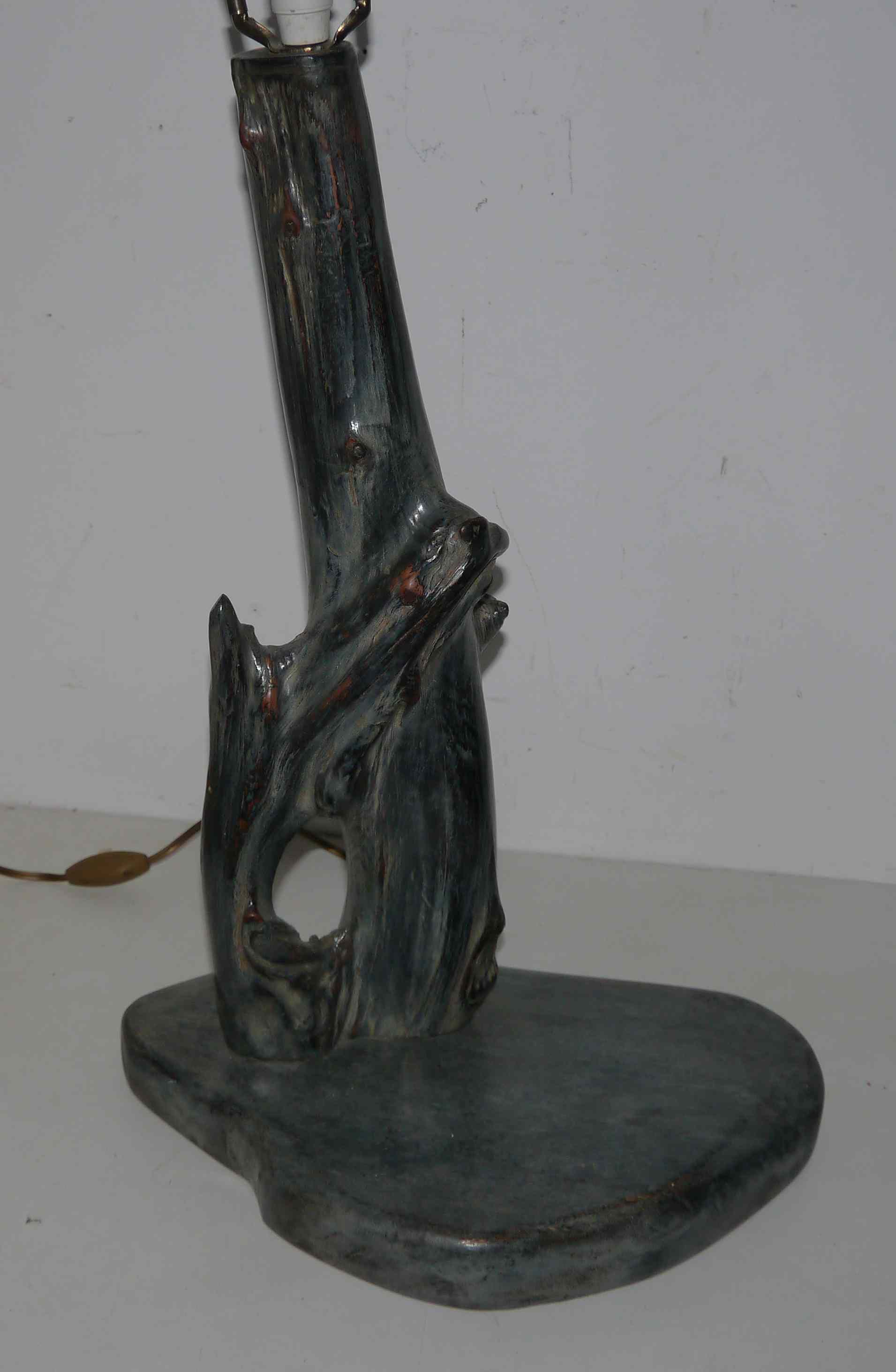 Lamp signed « Michel De Closets - Vancouver (Canada) - 1957 »