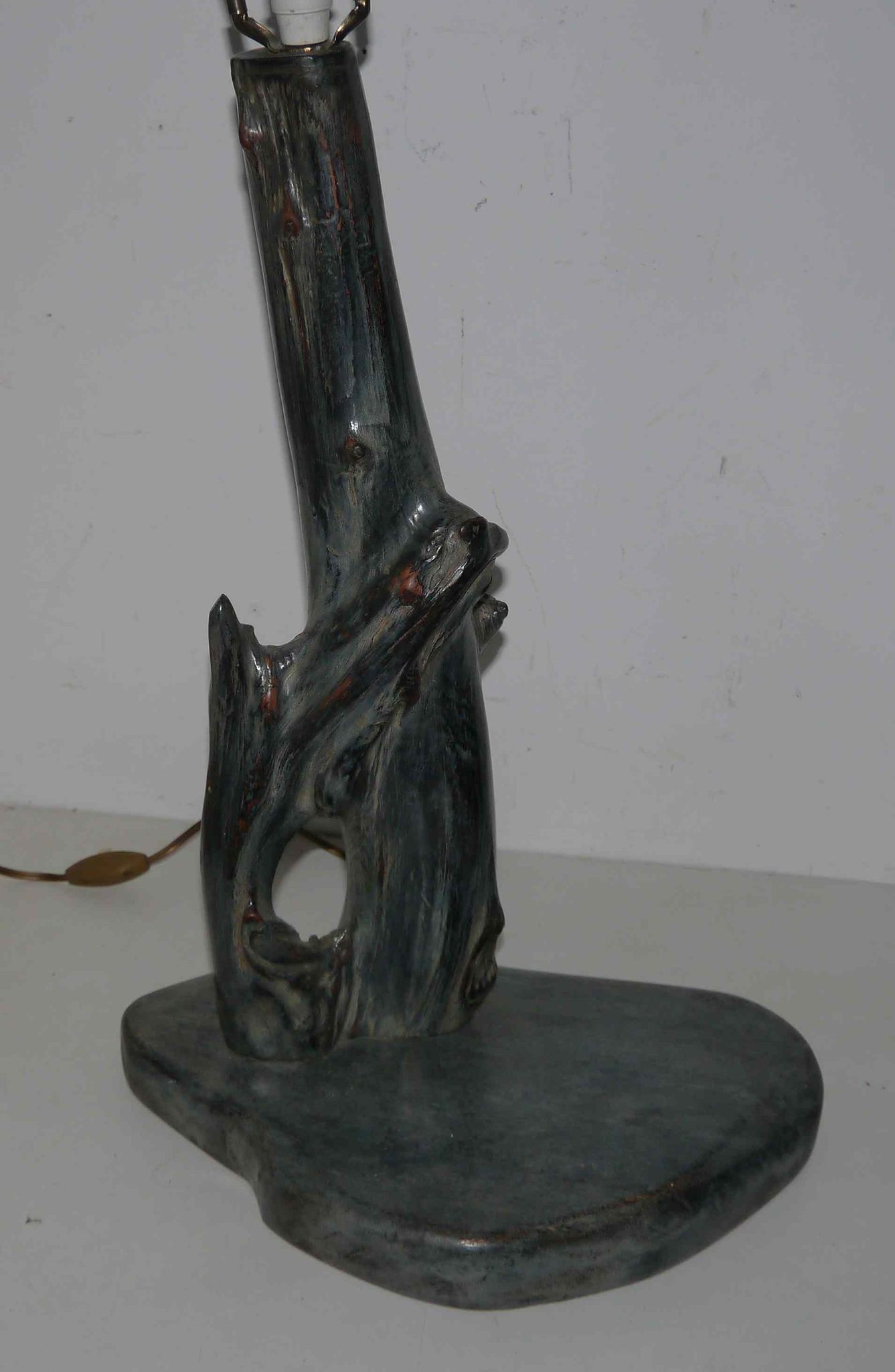 Lamp signed « Michel De Closets - Vancouver (Canada) - 1957 »