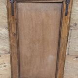 Art Deco mirror in Burmese teak