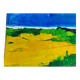 Modern landscape painting of Provence