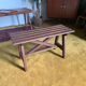 Chic country bench