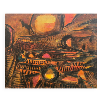 Abstract composition 20th century
