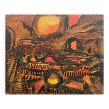 Abstract composition 20th century
