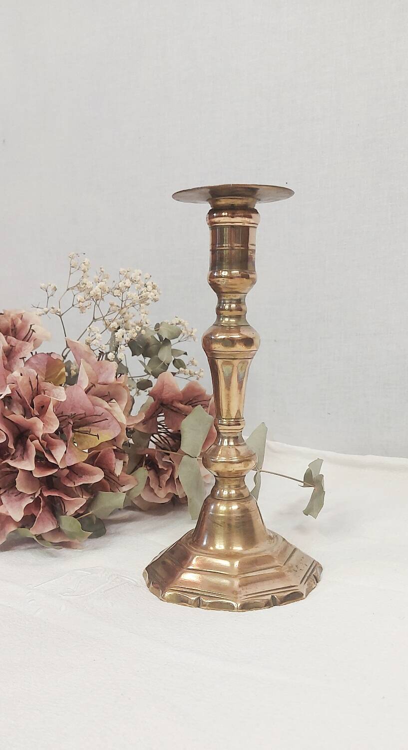 Brass candle holder