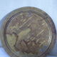 Plate brass, inlaid with metal sheets