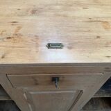 Early 20th century bar set in solid elm