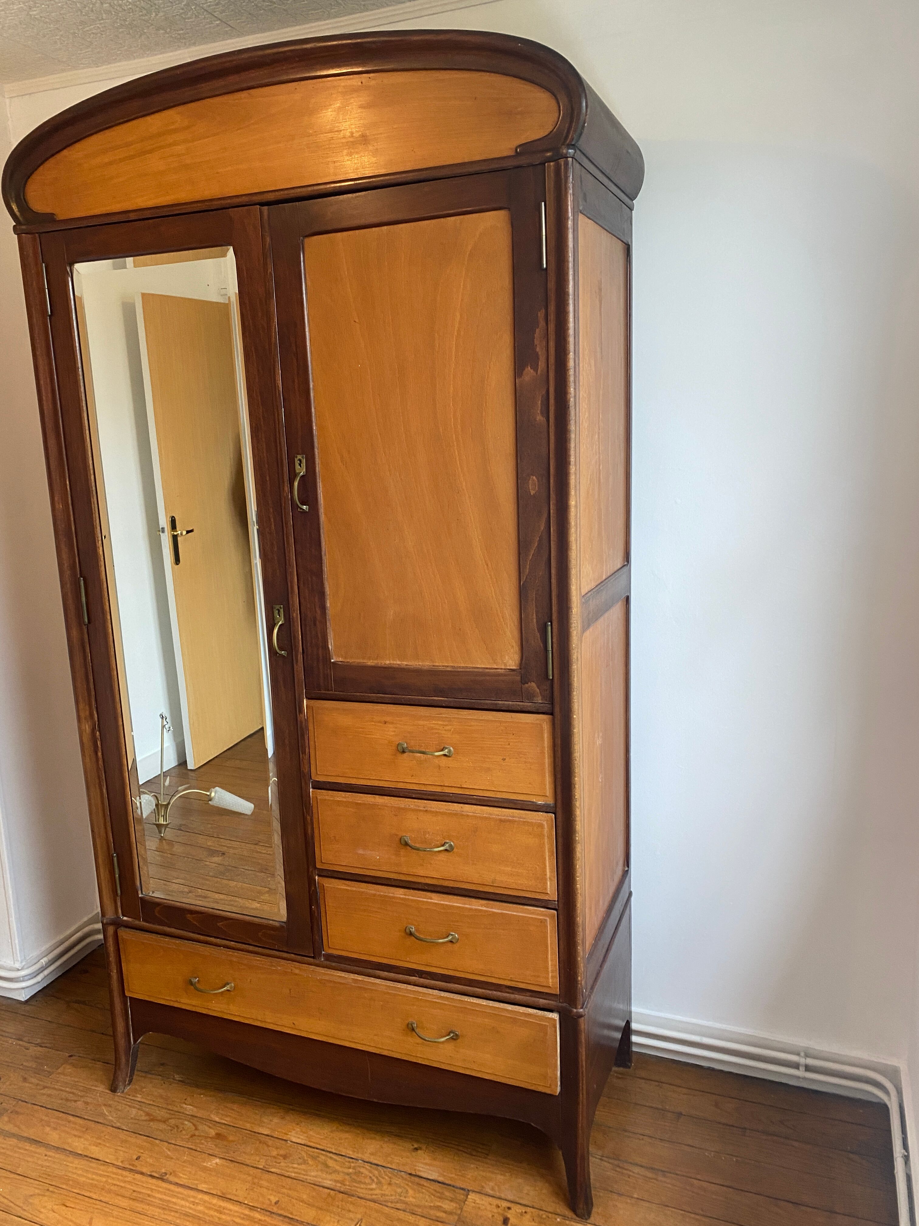 Oak cabinet