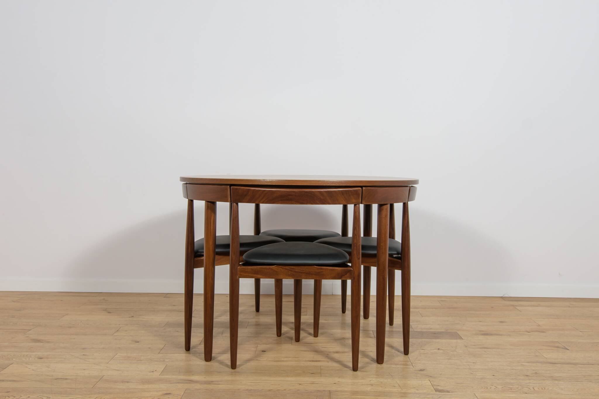 Mid-Century Dining Set by Hans Olsen for Frem Røjle, Denmark, 1950s, Set of 5
