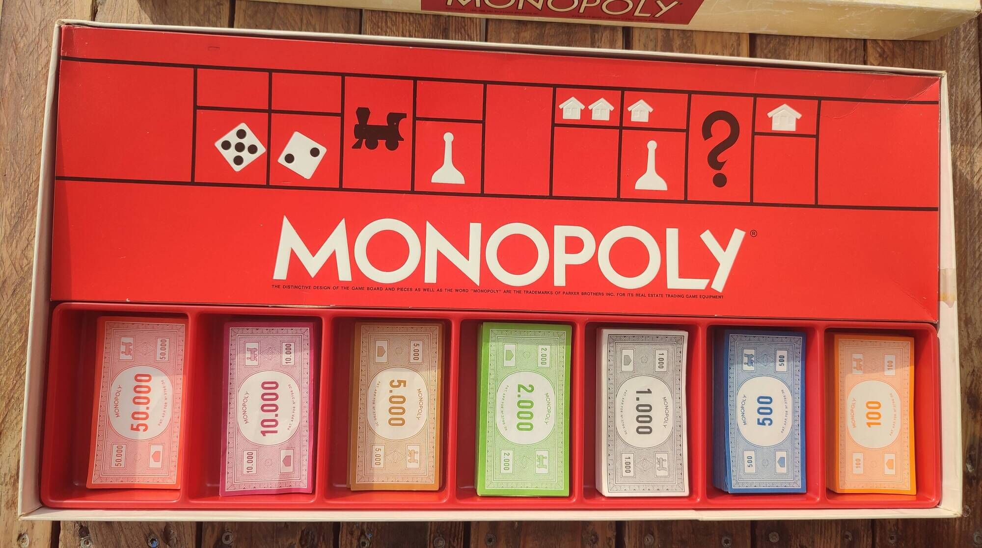 Vintage Monopoly board game Miro Company