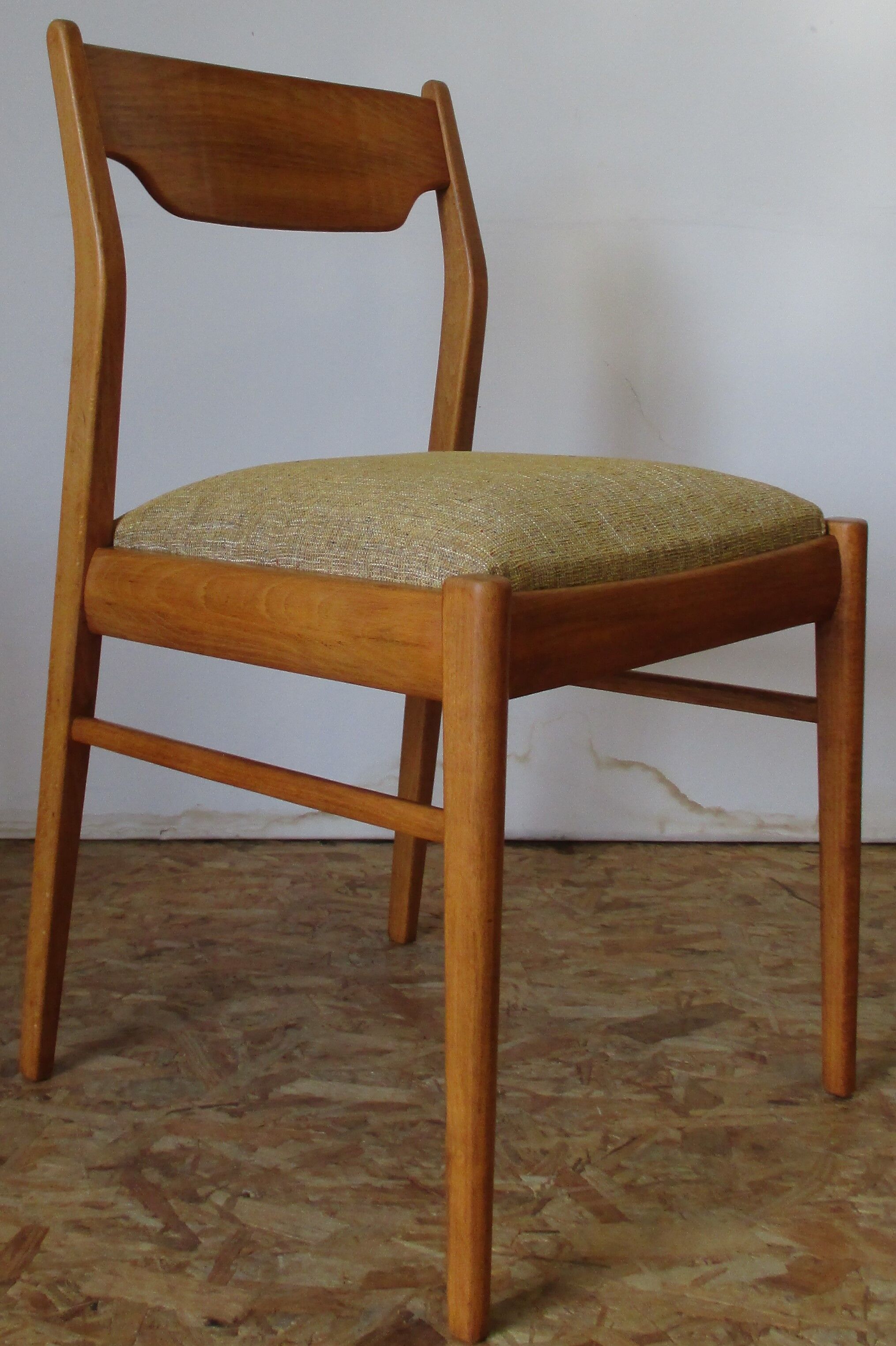 6 Scandinavian chairs 60s in beech Farstrup