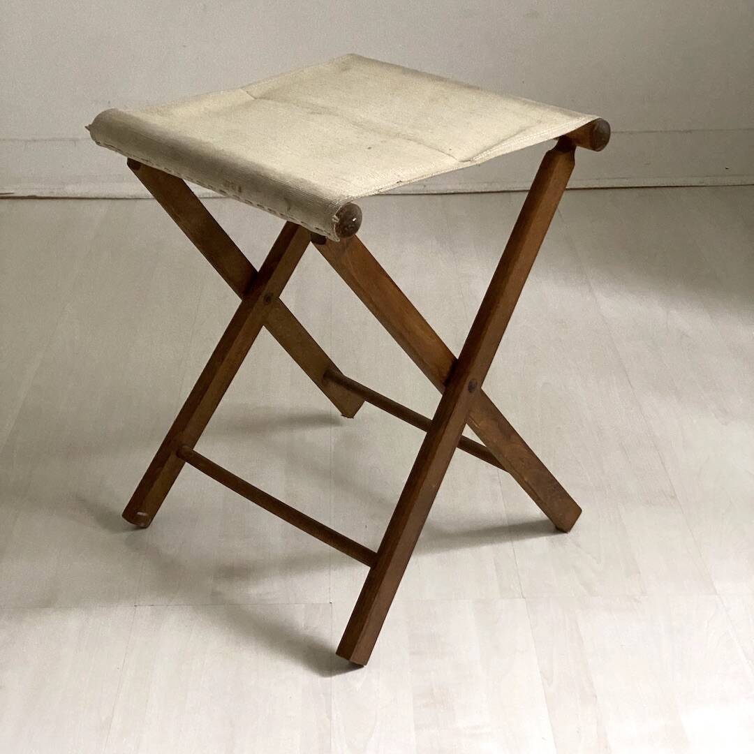 Vintage folding stool