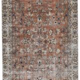 Red & Blue Floral Persian Rug, 186x291Cm SK 240859