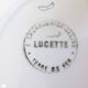 4 flat plates in iron earth of the Salins model Lucette 210804