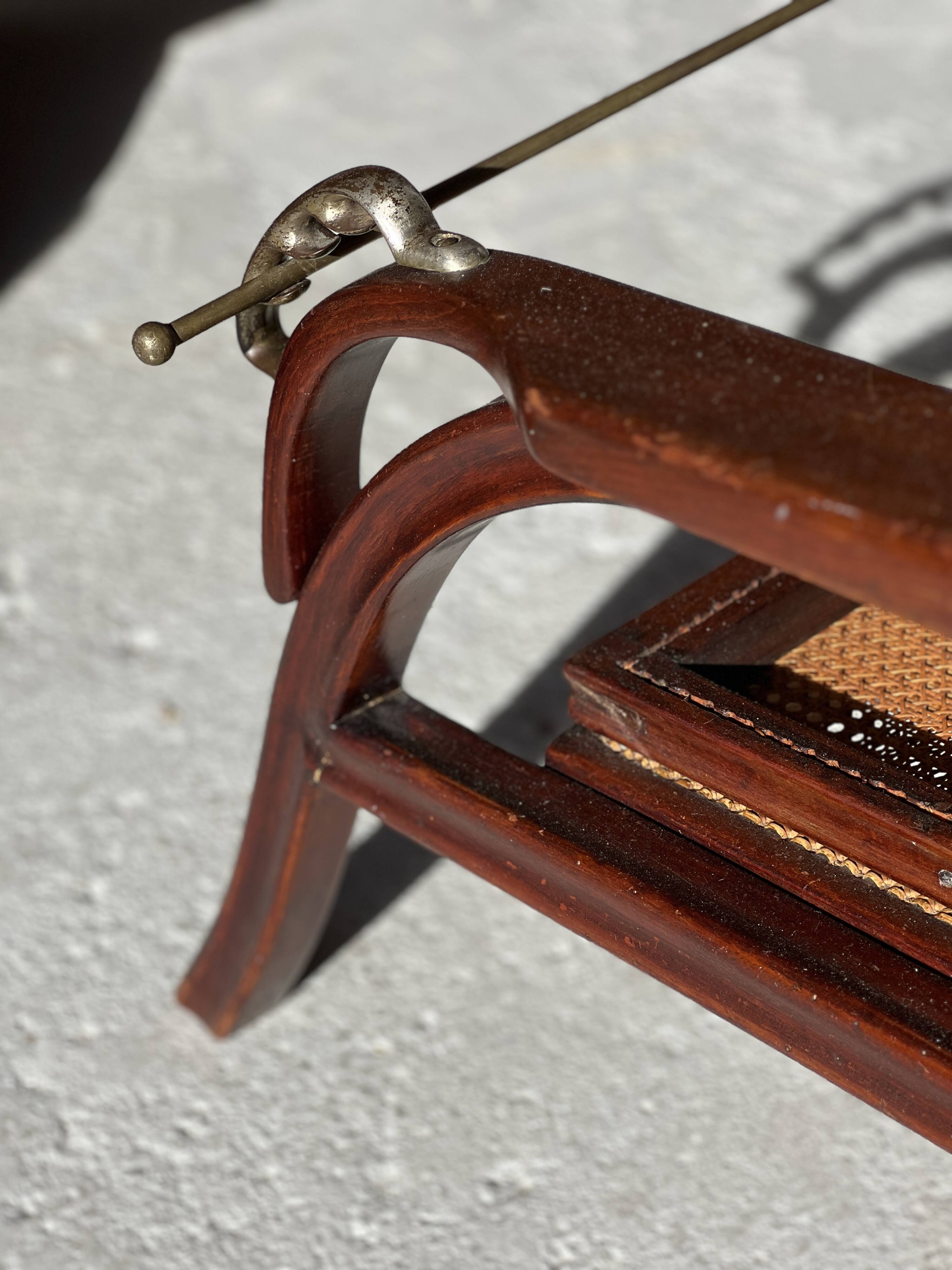 Adjustable Morris armchair no. 6392 by Otto Prutscher for Thonet Austria 1905