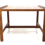 Table basse en noyer, Karl-Erik Ekselius, Suède, 1960