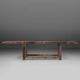Industrial Oak Workbench with Exceptional Patina, Belgium ca. 1850