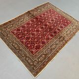 Vintage turkish rug 173x122 cm shabby carpet central anatolian medium