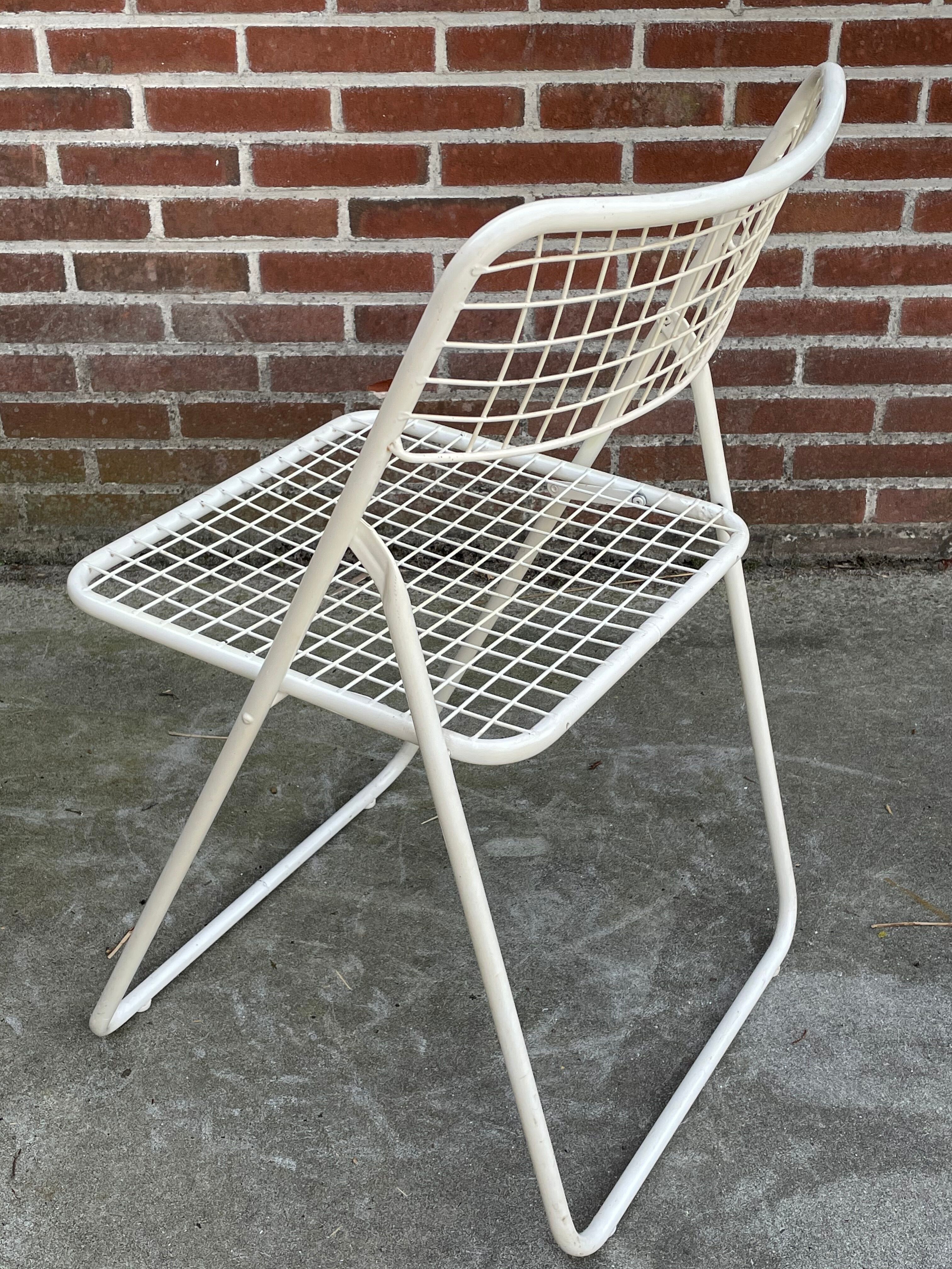 Folding chair "Ted Net" by Niels Gammelgaard for Ikea 1976