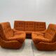 eastern bloc vintage living room set by jitona, czechoslovakia, 1970s