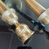 Bougeoirs Directoire en bronze