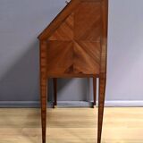Rosewood and Mahogany Sloping Desk, Louis XVI Style – Mid-19th Century