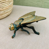 Cendrier mouche laiton