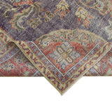 Red vintage large area rug 316 x 230 cm