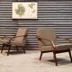 Pair of armchairs Mier Topolcany 1960