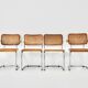 Style B32 Dining Chairs by Marcel Breuer Set of 4