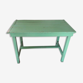 Table de ferme verte