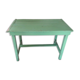 Green farm table