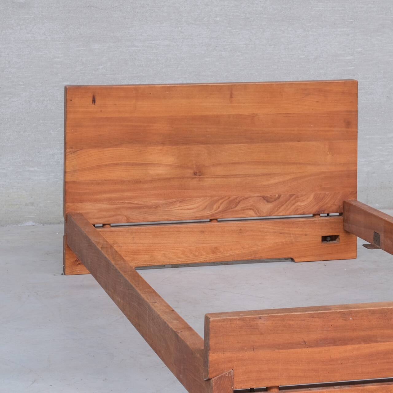 Pierre Chapo Mid-Century L02A Elm Single Day Bed (2 available)