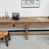 Oak console farm table 3m
