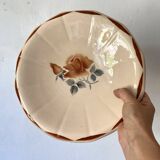 Set of round Digoin serving dishes