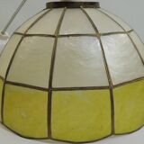 Mother-of-pearl pendant light / chandelier / vintage