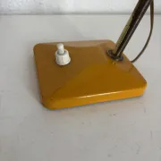 Vintage 1950 bedside lamp for children's desk gum-gutta - 21 cm