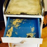 Boarding school years 50 metal bedside