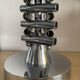 1970s Italian chrome metal lamp base