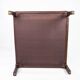 Danish armchair brown leather 60s