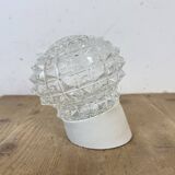 Vintage White Porcelain Wall Light, 1970s