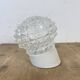 Vintage White Porcelain Wall Light, 1970s