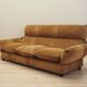 Brown velvet sofa, Italian design, 1970s, manufacturer: Dall'Oca