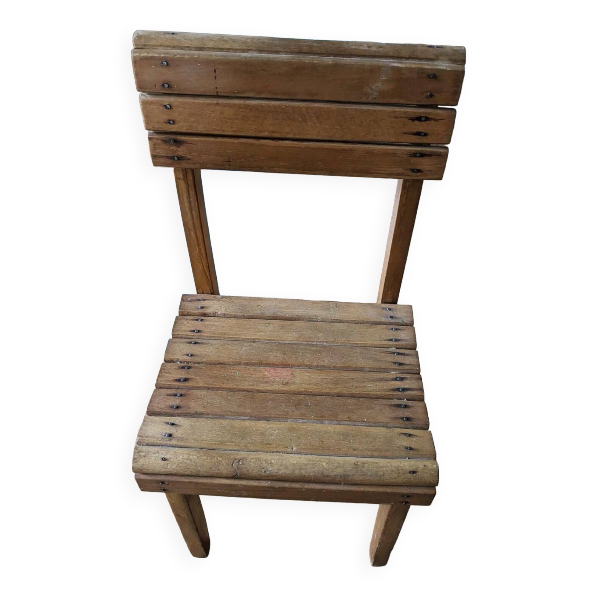Wooden child's chair