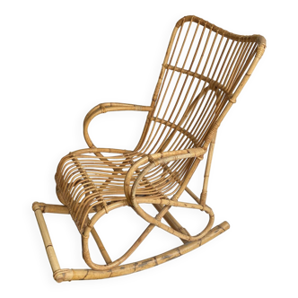wicker rocking chair